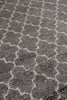 Exquisite Rugs Lux Look 5188 Gray Area Rug Closeup Image