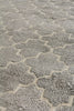 Exquisite Rugs Lux Look 5189 Silver Area Rug Closeup Image
