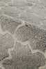 Exquisite Rugs Lux Look 5189 Silver Area Rug Lifestyle Image Feature