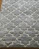 Exquisite Rugs Lux Look 5189 Silver Area Rug Detail Image