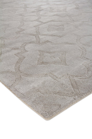 Exquisite Rugs Samara 5203 Silver Area Rug Corner Image