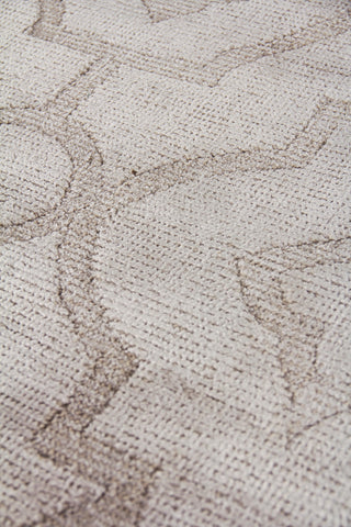 Exquisite Rugs Samara 5203 Silver Area Rug Closeup Image