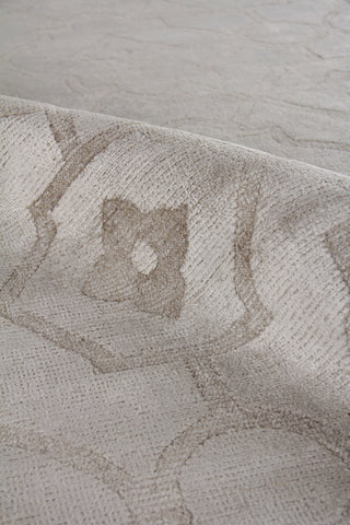 Exquisite Rugs Samara 5203 Silver Area Rug Detail Image