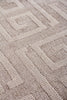 Exquisite Rugs Samara 5208 Light Silver Area Rug Corner Image