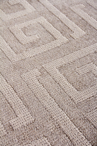 Exquisite Rugs Samara 5208 Light Silver Area Rug Corner Image