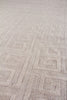 Exquisite Rugs Samara 5208 Light Silver Area Rug Lifestyle Image Feature