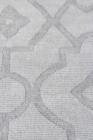 Exquisite Rugs Samara 5216 Aqua Area Rug Closeup Image