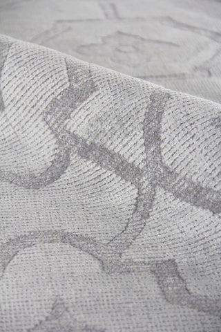 Exquisite Rugs Samara 5216 Aqua Area Rug Detail Image