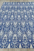Exquisite Rugs Sarasota 5251 Navy/Gray Area Rug Closeup Image