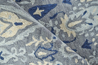 Exquisite Rugs Sarasota 5252 Gray/Light Blue Area Rug Pile Image