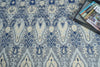 Exquisite Rugs Sarasota 5252 Gray/Light Blue Area Rug Detail Image