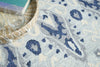 Exquisite Rugs Sarasota 5253 Light Blue/Gray Area Rug Lifestyle Image Feature
