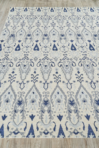 Exquisite Rugs Sarasota 5254 Ivory/Gray Area Rug Closeup Image