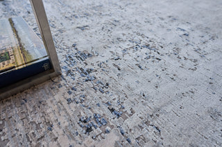 Exquisite Rugs Intrigue 5260 Gray/Navy/Blue Area Rug by The Met Lifestyle Image Feature