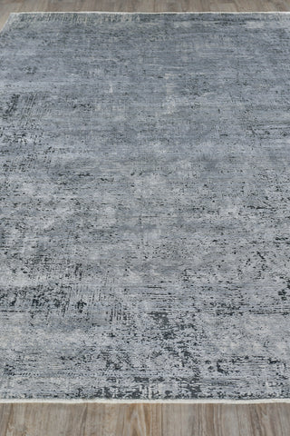Exquisite Rugs Intrigue 5263 Gray Area Rug by The Met Closeup Image