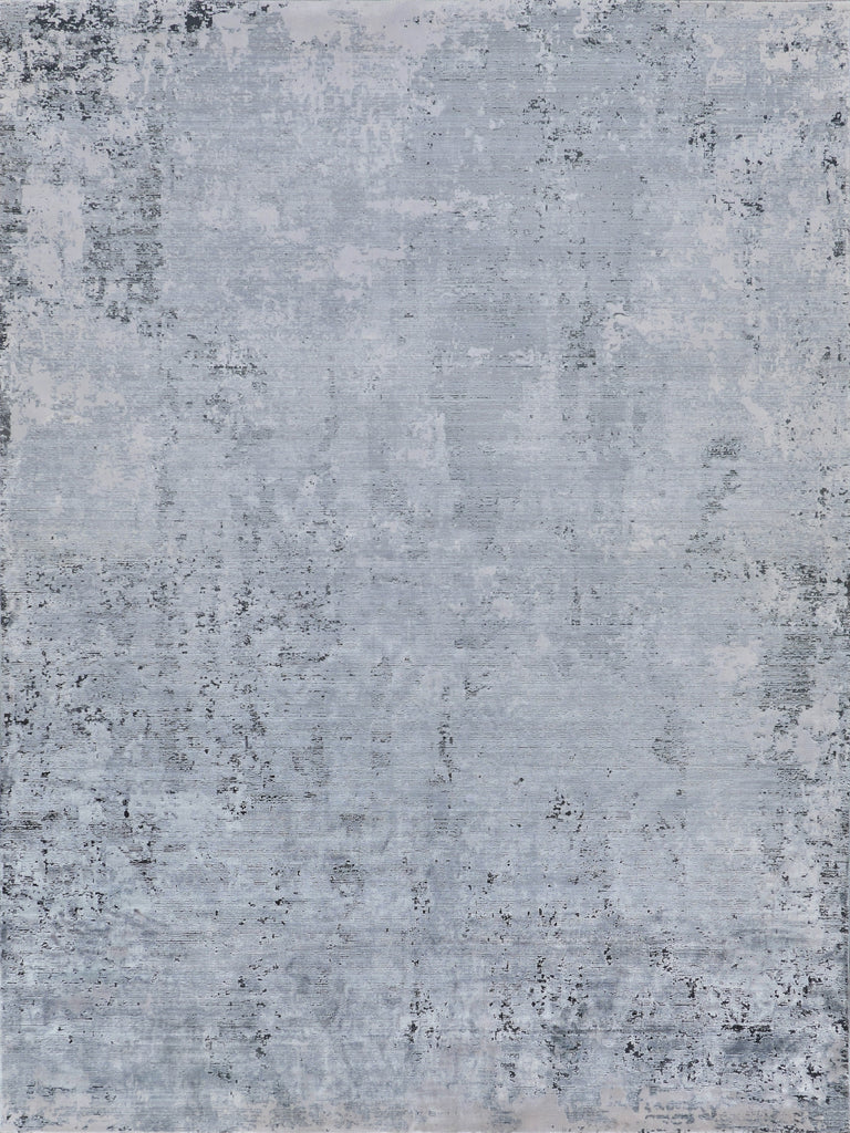 Exquisite Rugs Intrigue 5264 Gray/Ivory/Blue Area Rug by The Met main image