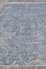 Exquisite Rugs Intrigue 5264 Gray/Ivory/Blue Area Rug by The Met Closeup Image