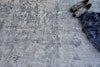 Exquisite Rugs Intrigue 5264 Gray/Ivory/Blue Area Rug by The Met Detail Image