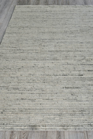 Exquisite Rugs Kaza 5303 Ivory/Gray Area Rug Closeup Image