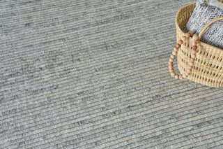 Exquisite Rugs Kaza 5303 Ivory/Gray Area Rug Lifestyle Image Feature