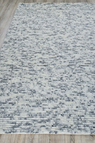 Exquisite Rugs Kaza 5305 Ivory/Light Gray Area Rug Closeup Image