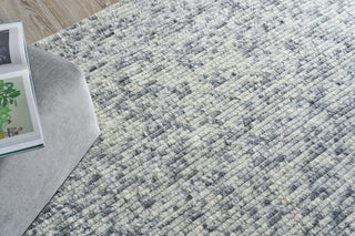 Exquisite Rugs Kaza 5305 Ivory/Light Gray Area Rug Lifestyle Image Feature