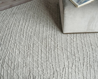 Exquisite Rugs Crescendo 5328 Silver Area Rug Detail Image