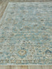 Exquisite Rugs Kensington 5339 Blue Area Rug Closeup Image