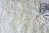 Exquisite Rugs Sumo Shag 5341 White Area Rug Detail Image