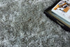 Exquisite Rugs Sumo Shag 5345 Gray Area Rug Lifestyle Image Feature