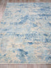 Exquisite Rugs Mineral 5357 Blue Area Rug Closeup Image