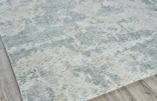 Exquisite Rugs Mineral 5358 Green Area Rug Corner Image