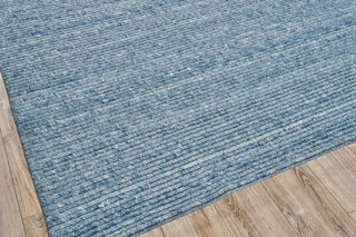 Exquisite Rugs Kaza 5364 Blue Area Rug Corner Image
