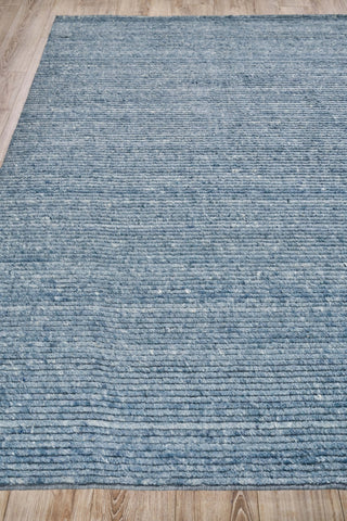 Exquisite Rugs Kaza 5364 Blue Area Rug Closeup Image