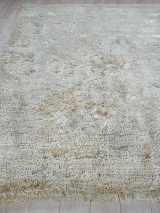 Exquisite Rugs Sumo Shag 5380 Light Beige Area Rug by The Met Closeup Image