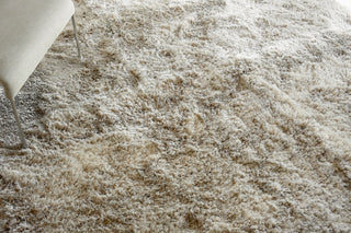 Exquisite Rugs Sumo Shag 5380 Light Beige Area Rug by The Met Lifestyle Image Feature