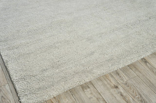 Exquisite Rugs Merino 5392 Silver Area Rug Corner Image