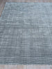 Exquisite Rugs Serena 5401 Black Area Rug by The Met Closeup Image