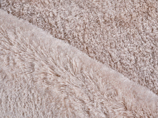 Exquisite Rugs Sumo Shag 5403 Pink Area Rug Closeup Image