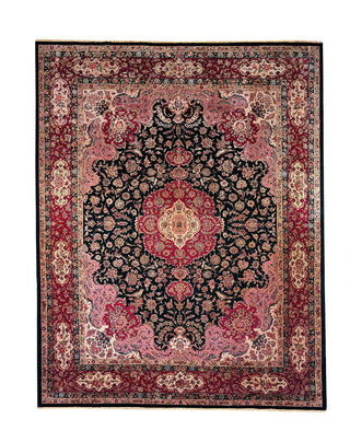 Exquisite Rugs Heritage 5414 Black/Red Area Rug main image