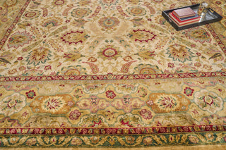 Exquisite Rugs Polonaise 5420 Cream Area Rug Detail Image