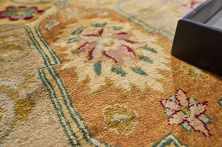 Exquisite Rugs Polonaise 5420 Cream Area Rug Lifestyle Image Feature