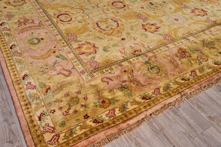 Exquisite Rugs Polonaise 5421 Beige/Peach Area Rug Corner Image