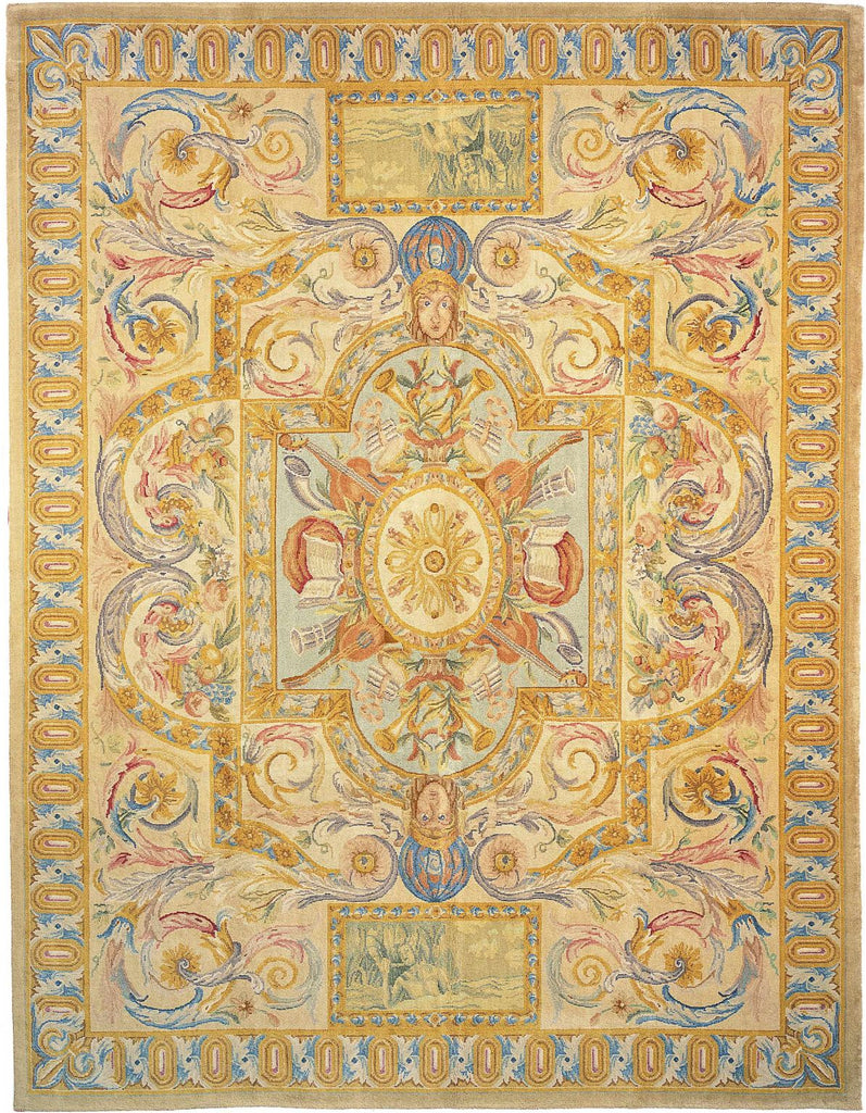 Exquisite Rugs Super Fine Tabriz 5441 Cream Area Rug main image
