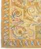 Exquisite Rugs Super Fine Tabriz 5441 Cream Area Rug Corner Image