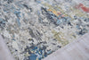 Exquisite Rugs Floor Art 5499 Silver/Gray/Coffee Area Rug