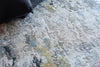 Exquisite Rugs Floor Art 5499 Silver/Gray/Coffee Area Rug Detail Image