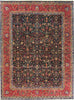 Exquisite Rugs Classic 5556 Navy Area Rug main image