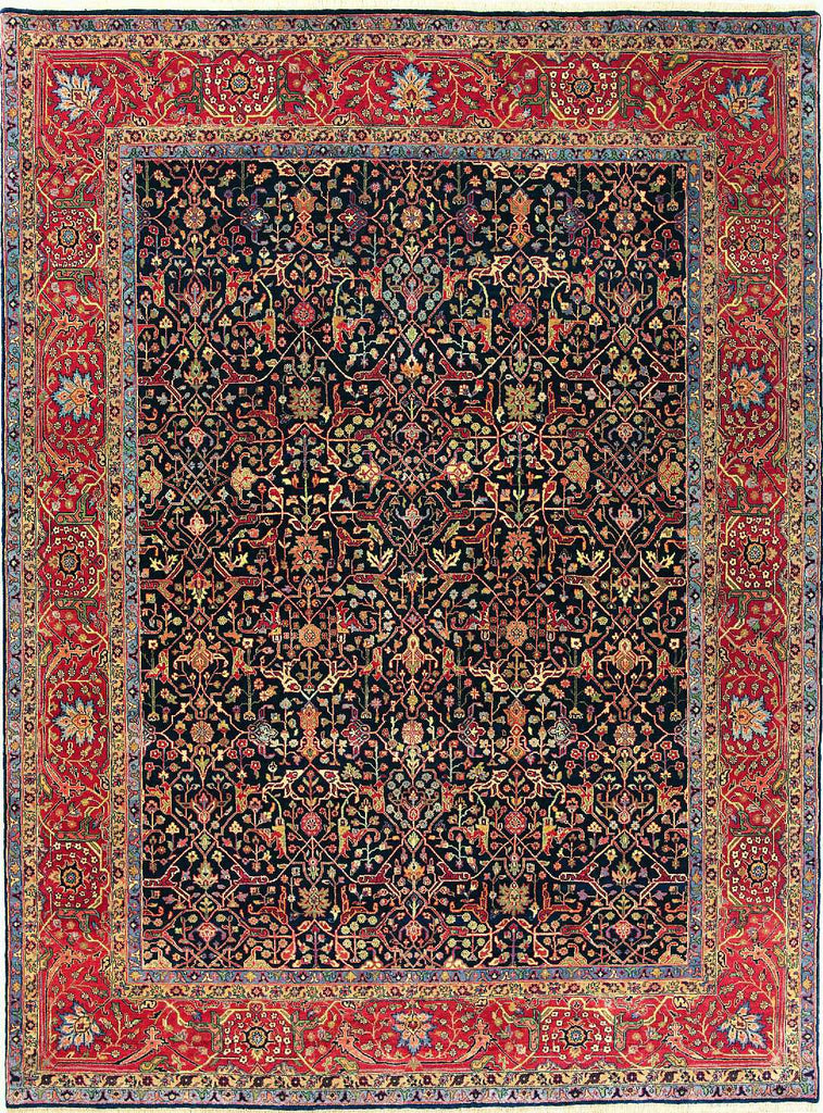 Exquisite Rugs Classic 5556 Navy Area Rug main image