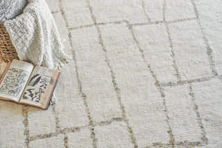 Exquisite Rugs Tahoe 5557 White/Beige Area Rug Lifestyle Image Feature